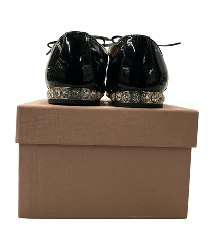 Miu Miu エナメルレースアップシューズ レディース SIZE 36 1/2 ミュウ ミュウ