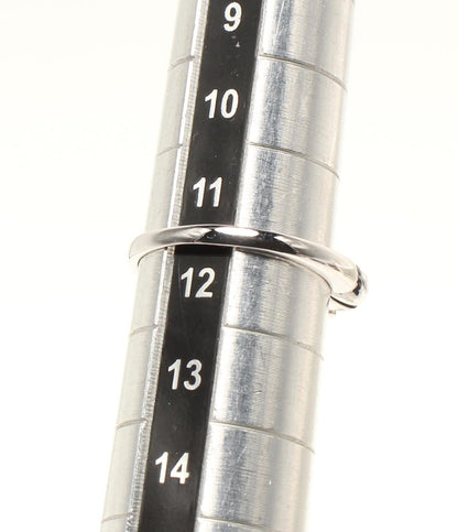 美品 リング 指輪 K14WG ホワイトオパール レディース SIZE 12号