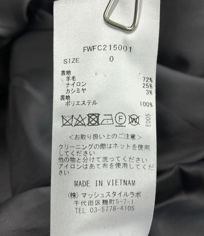 フレイアイディー ファブリカ バルマカンコート レディース SIZE 0 (S) FRAY I.D × FAbRICA