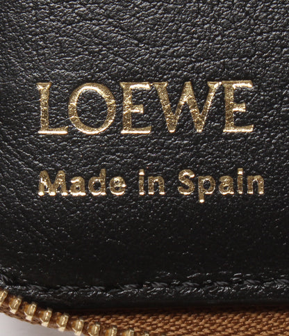 LOEWE ラウンドファスナー二つ折り財布 ノットコンパクトジップアラウンドウォレット ノット レディース ロエベ
