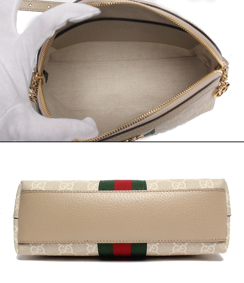 美品 GUCCI ショルダーバッグ 斜め掛け オフディア GGスプリーム 499621 486628 レディース グッチ
