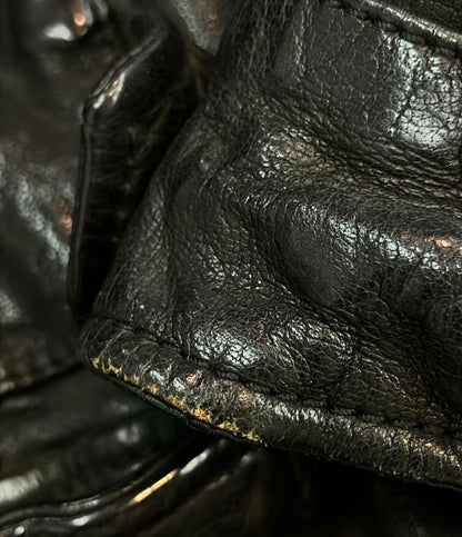 訳あり NEIL BARRETT レザージャケット メンズ SIZE XXS ニールバレット