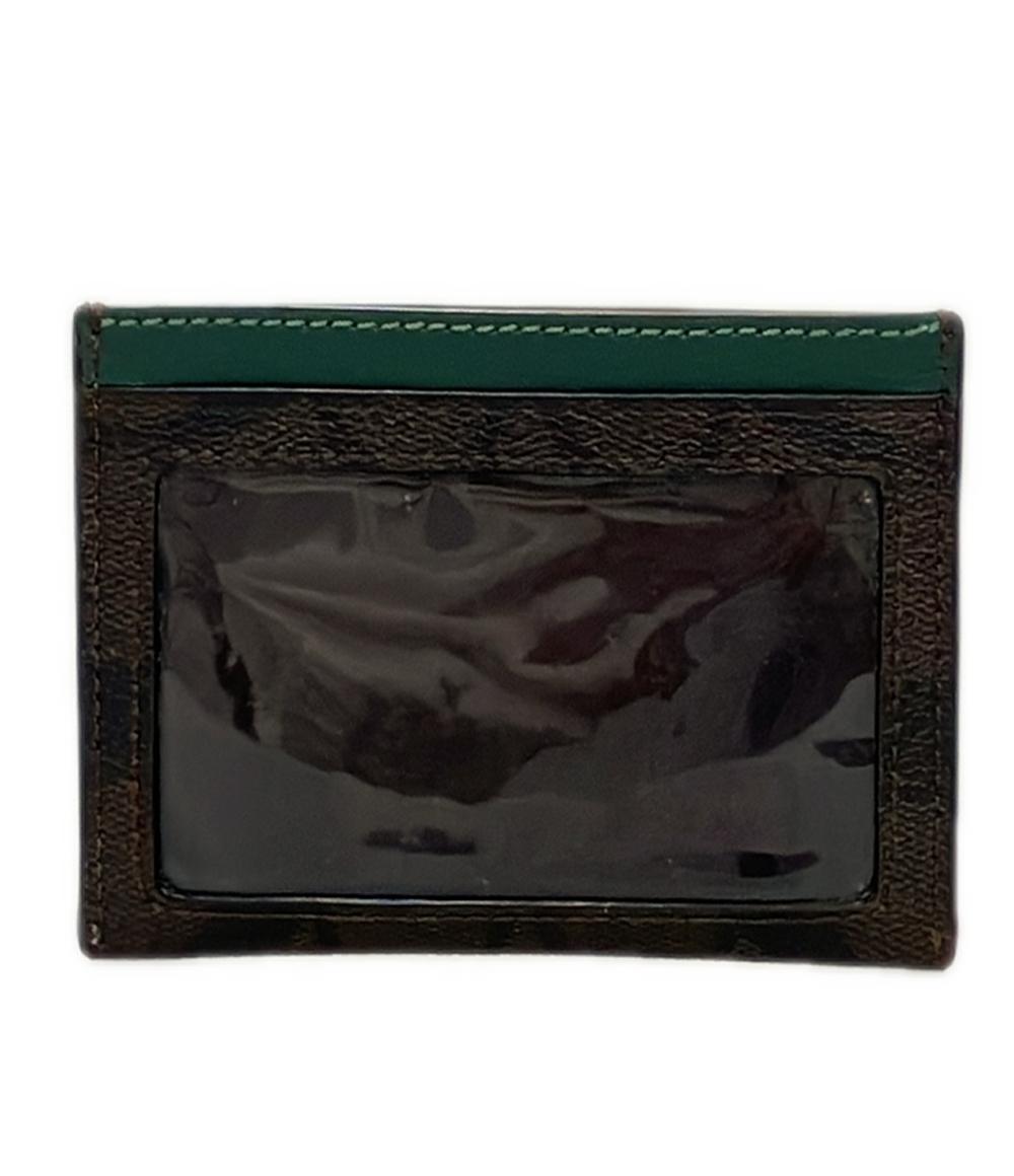 COACH カードケース パスケース レザー シグネチャー 58110 ユニセックス コーチ