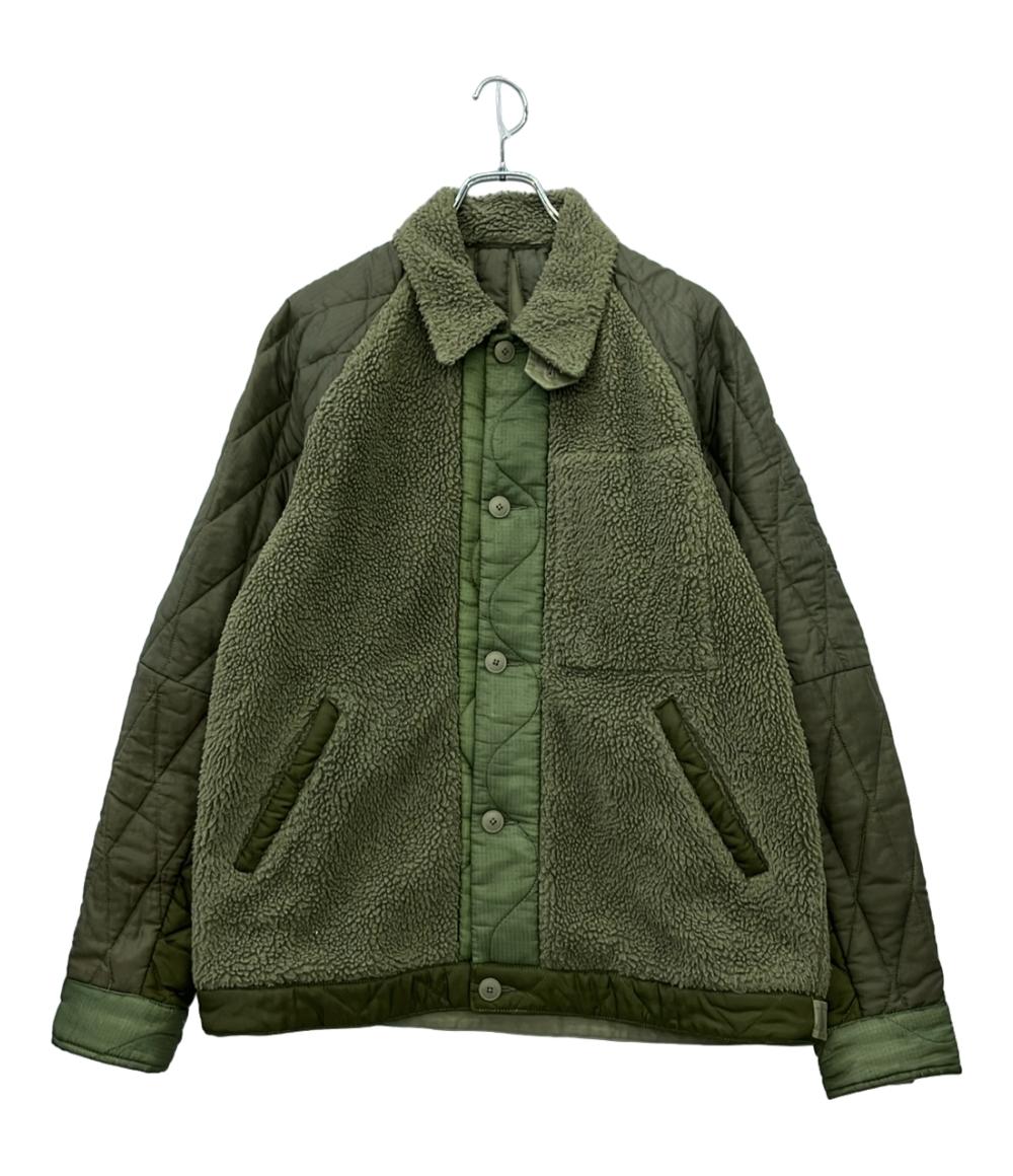 MAHARISHI キルティングジャケット 切替ボア 46846 メンズ SIZE M マハリシ