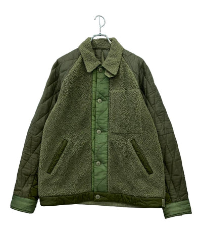 MAHARISHI キルティングジャケット 切替ボア 46846 メンズ SIZE M マハリシ