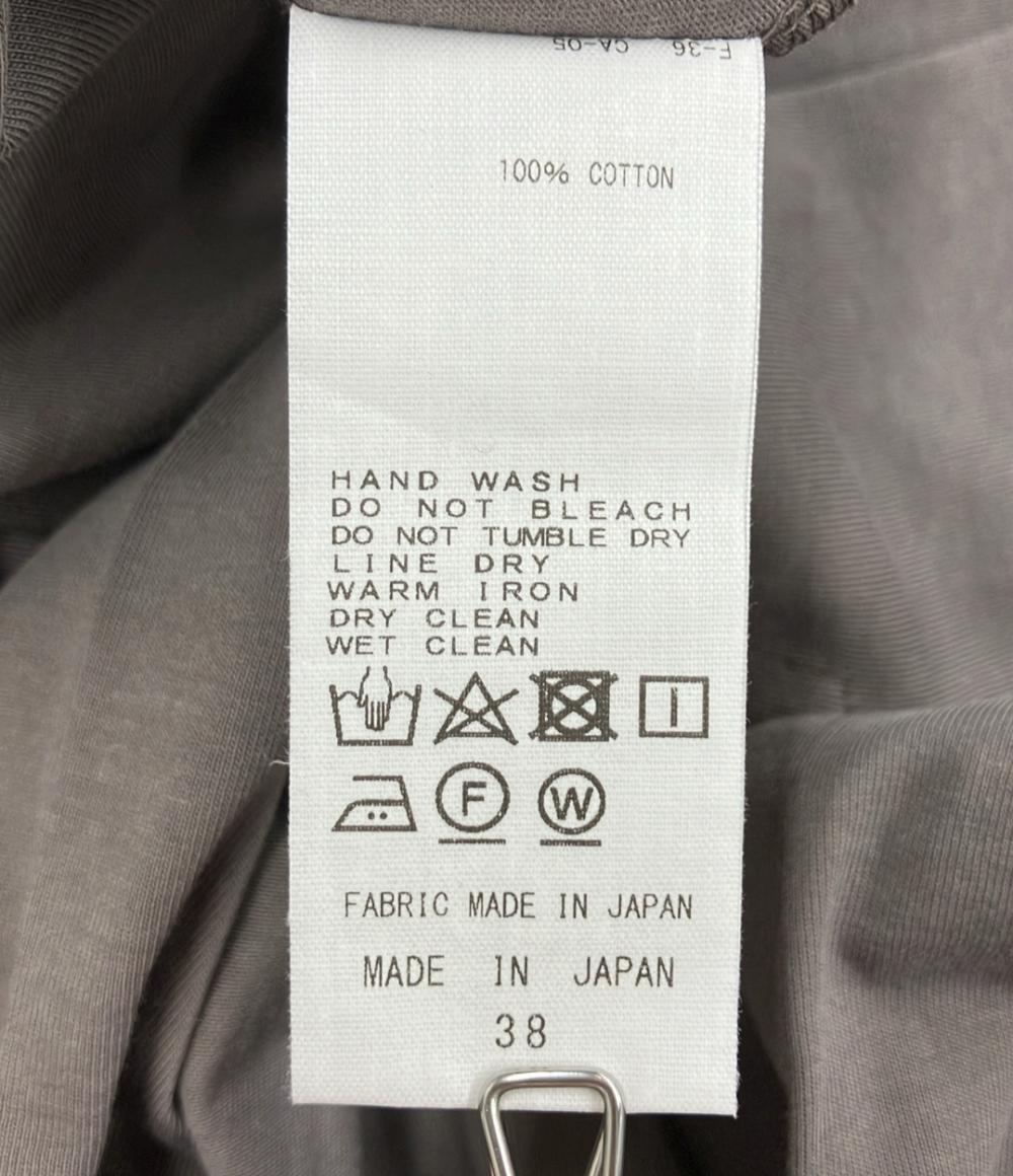 美品 チノ 袖スリット半袖Tシャツ レディース SIZE 38 (S) CINOH