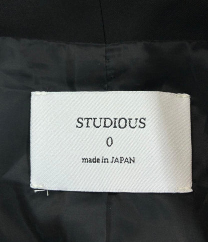 ステュディオス ノーカラージャケット レディース SIZE 0 (XS) STUDIOUS