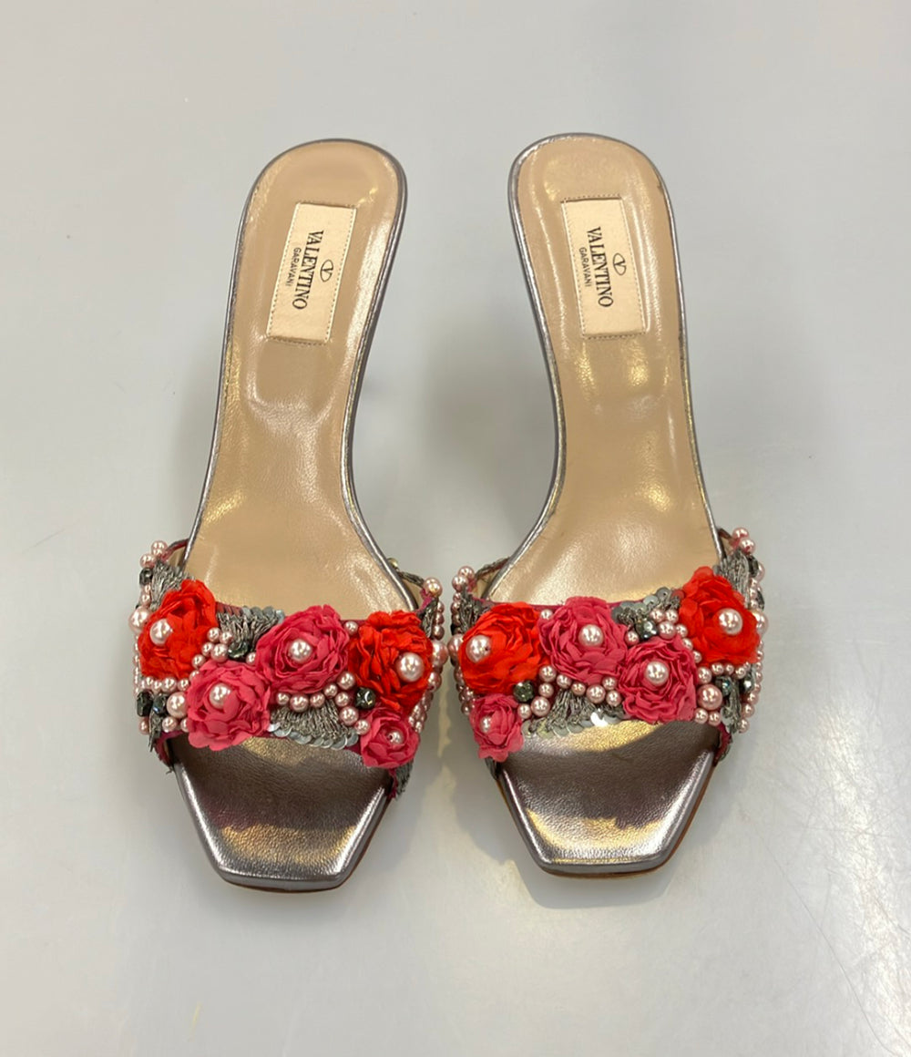 Valentino Garavani ミュールサンダル レディース SIZE 38 1/2 (25.5cm) ヴァレンティノ・ガラヴァーニ