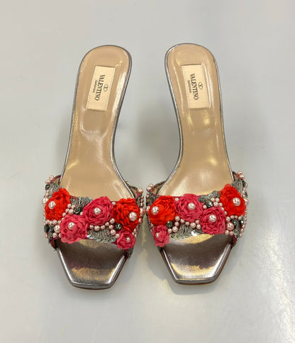 Valentino Garavani ミュールサンダル レディース SIZE 38 1/2 (25.5cm) ヴァレンティノ・ガラヴァーニ