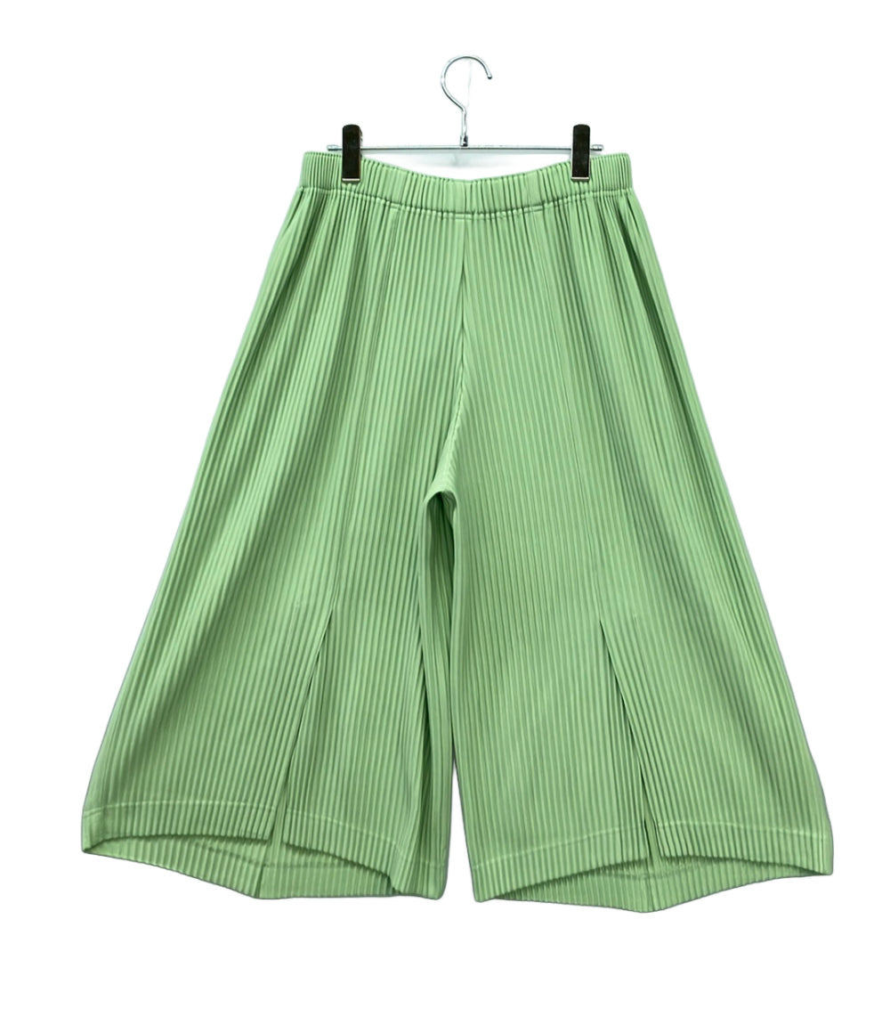 美品 HOMME PLISSE ISSEY MIYAKE プリーツパンツ HP61JF255 メンズ SIZE 2 (M) オム プリッセ イッセイミヤケ