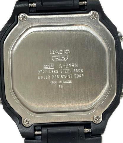 美品 CASIO 腕時計 クオーツ W-218H メンズ カシオ
