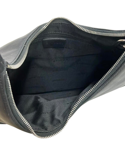 BVLGARI ワンショルダーバッグ 肩掛け ロゴマニア柄 アスコット レディース ブルガリ