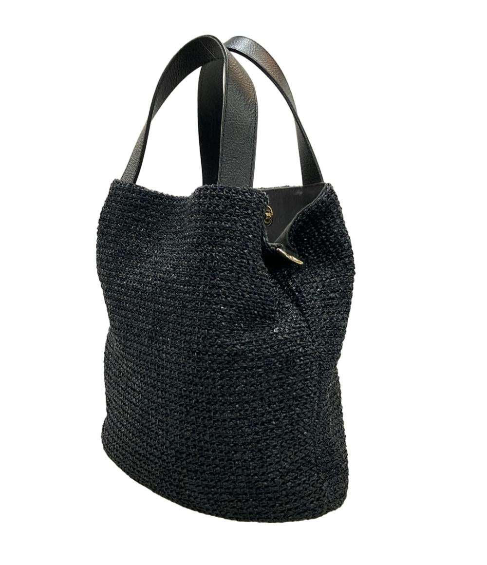 russet カゴ2wayトートバッグ 美品 russet トートバッグ ショルダーバッグ かごバッグ 2WAY 斜め掛け