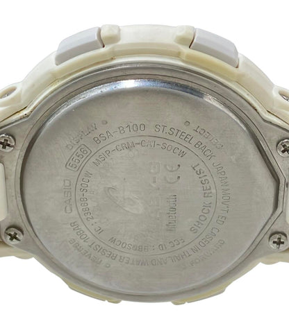 CASIO 腕時計 Bluetooth Baby-G クオーツ ゴールド BSA-B100 レディース カシオ
