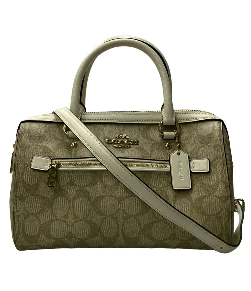 COACH 2wayハンドバッグ ショルダーバッグ シグネチャー F83607 レディース コーチ