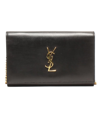 イヴ・サンローラン 2wayチェーンショルダーウォレットバッグ クラッチバッグ レディース YVES SAINT LAURENT