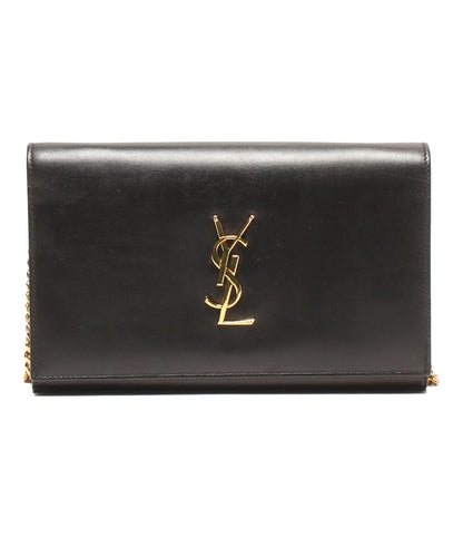 イヴ・サンローラン 2wayチェーンショルダーウォレットバッグ クラッチバッグ レディース YVES SAINT LAURENT