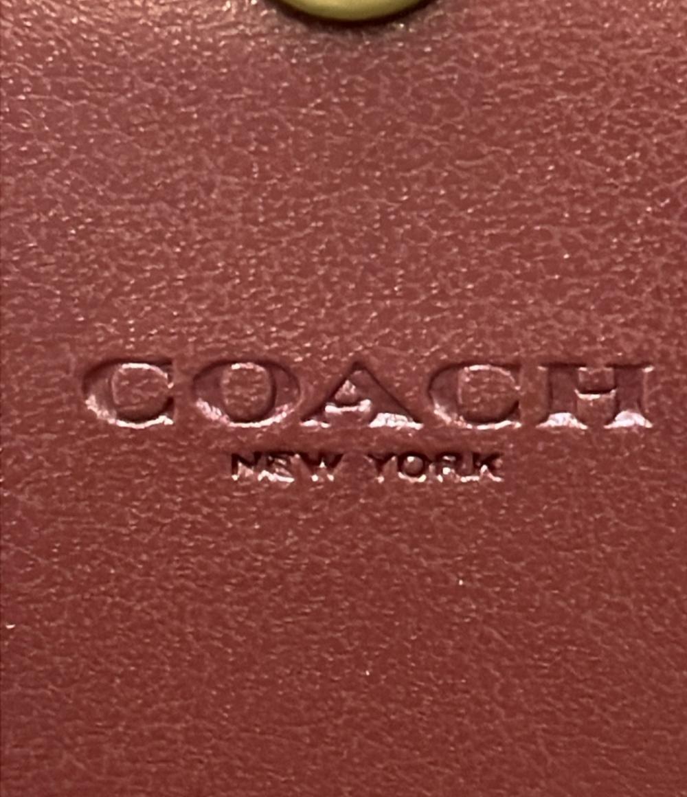 COACH 二つ折り財布 レディバグ フローラルプリント レディース コーチ