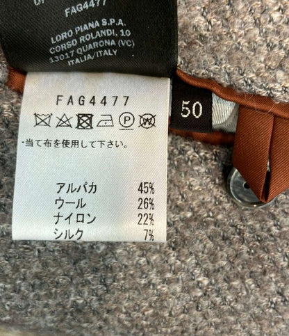 Loro Piana テーラードジャケット アルパカ混 FAG4477 メンズ SIZE 50 (XL) ロロピアーナ