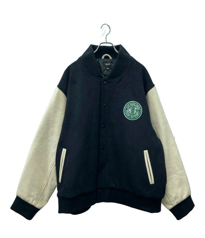 HUF スタジャン GLOBAL TRANSIT VARSITY JACKET FA25 JK00476 メンズ SIZE XXL ハフ
