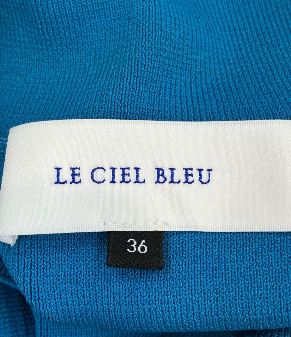 ルシェルブルー ハイゲージスクエアホールニット レディース SIZE 36 LE CIEL BLEU