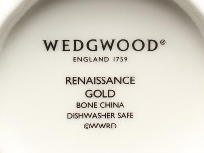 美品 WEDGWOOD マグカップ 2点セット ペア ルネッサンス ゴールド ピンク ブルー ウェッジウッド