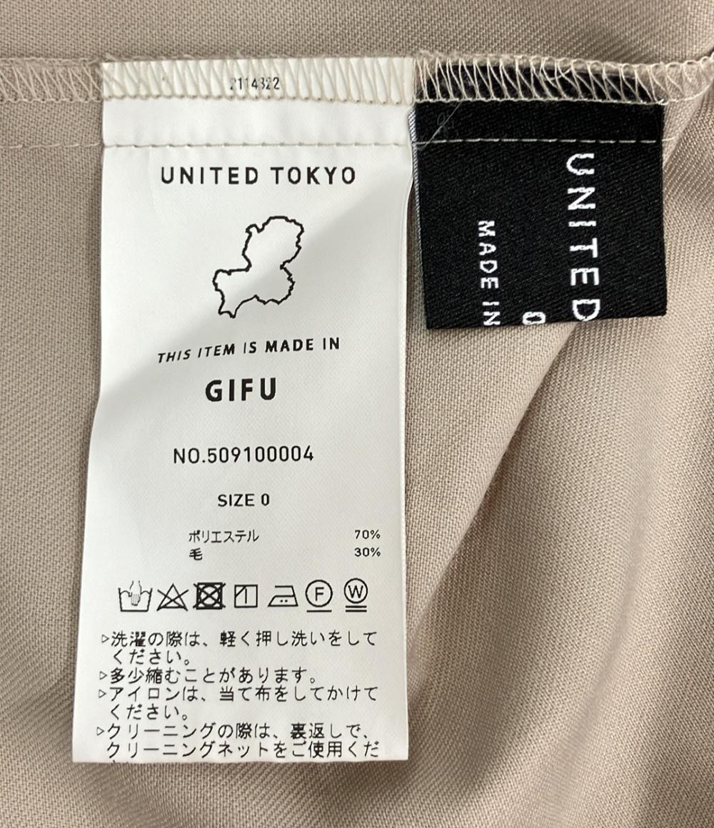 ユナイテッドトウキョウ スタンドカラーブラウス レディース SIZE 0 (XS) UNITED TOKYO