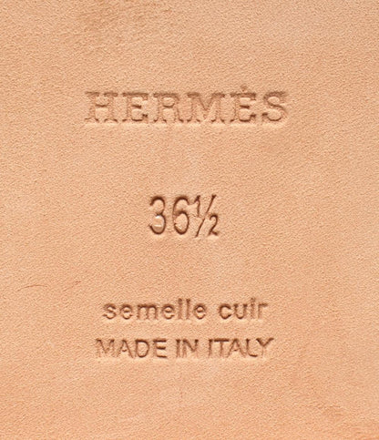 美品 エルメス サンダル スエード オラン レディース SIZE 36 1/2 HERMES