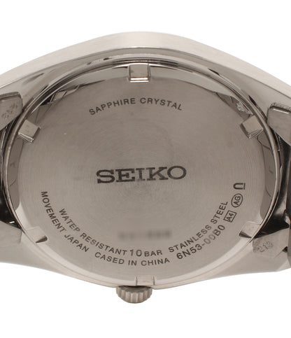 美品 SEIKO 腕時計 セレクション クオーツ シルバー 6N53-00B0 メンズ セイコー