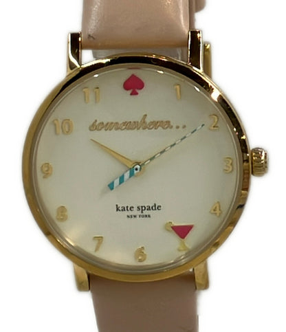 Kate Spade 腕時計 クオーツ 0484 レディース ケイトスペード
