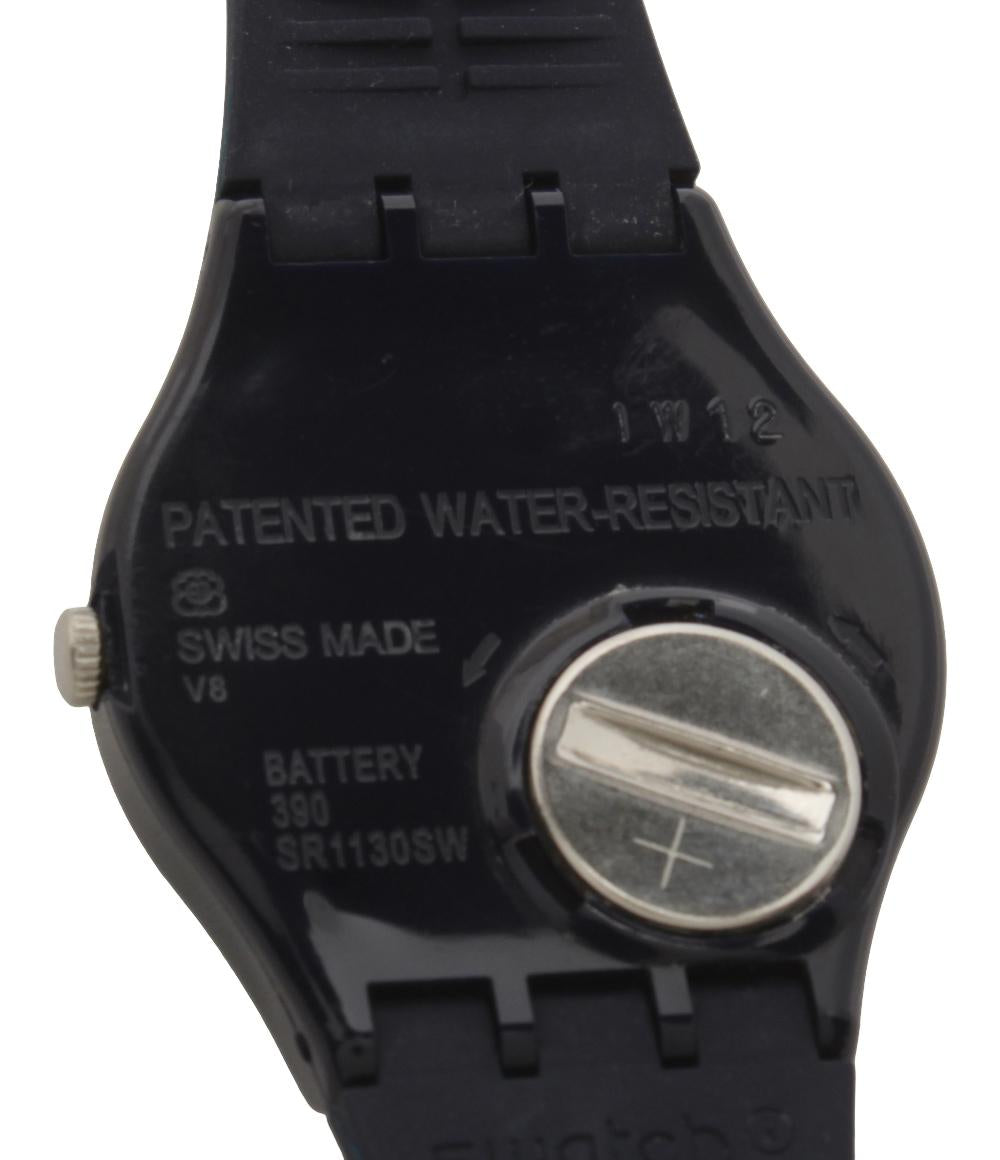 Swatch 腕時計 クオーツ ネイビー系 レディース メンズ スウォッチ