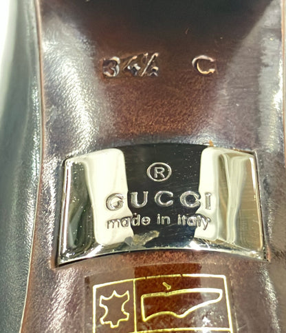 GUCCI パンプス チャンキヒール 101-2385 レディース SIZE 34 1/2 グッチ