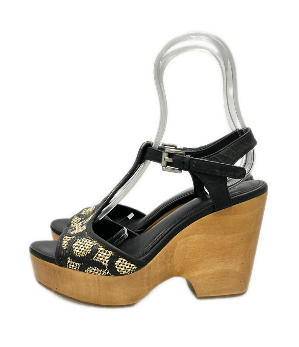 COACH サンダル ウェッジソール A3429 レディース SIZE 7 (24.5cm) コーチ
