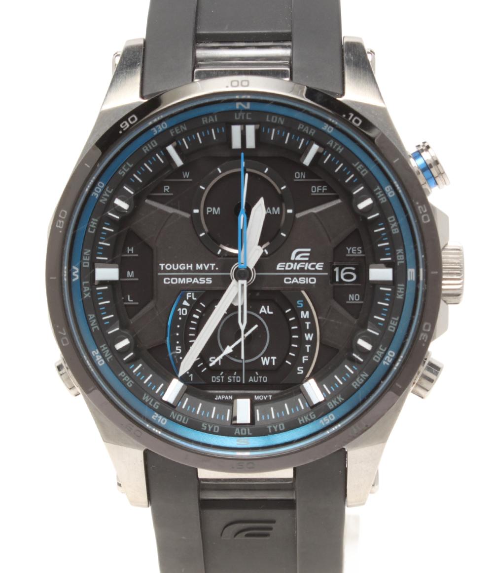 カシオ 腕時計 エディフィス EDIFICE ソーラー ブラック EQW-A1200B メンズ CASIO