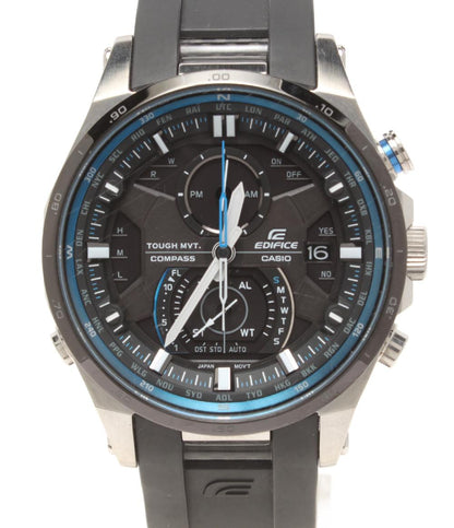 カシオ 腕時計 エディフィス EDIFICE ソーラー ブラック EQW-A1200B メンズ CASIO