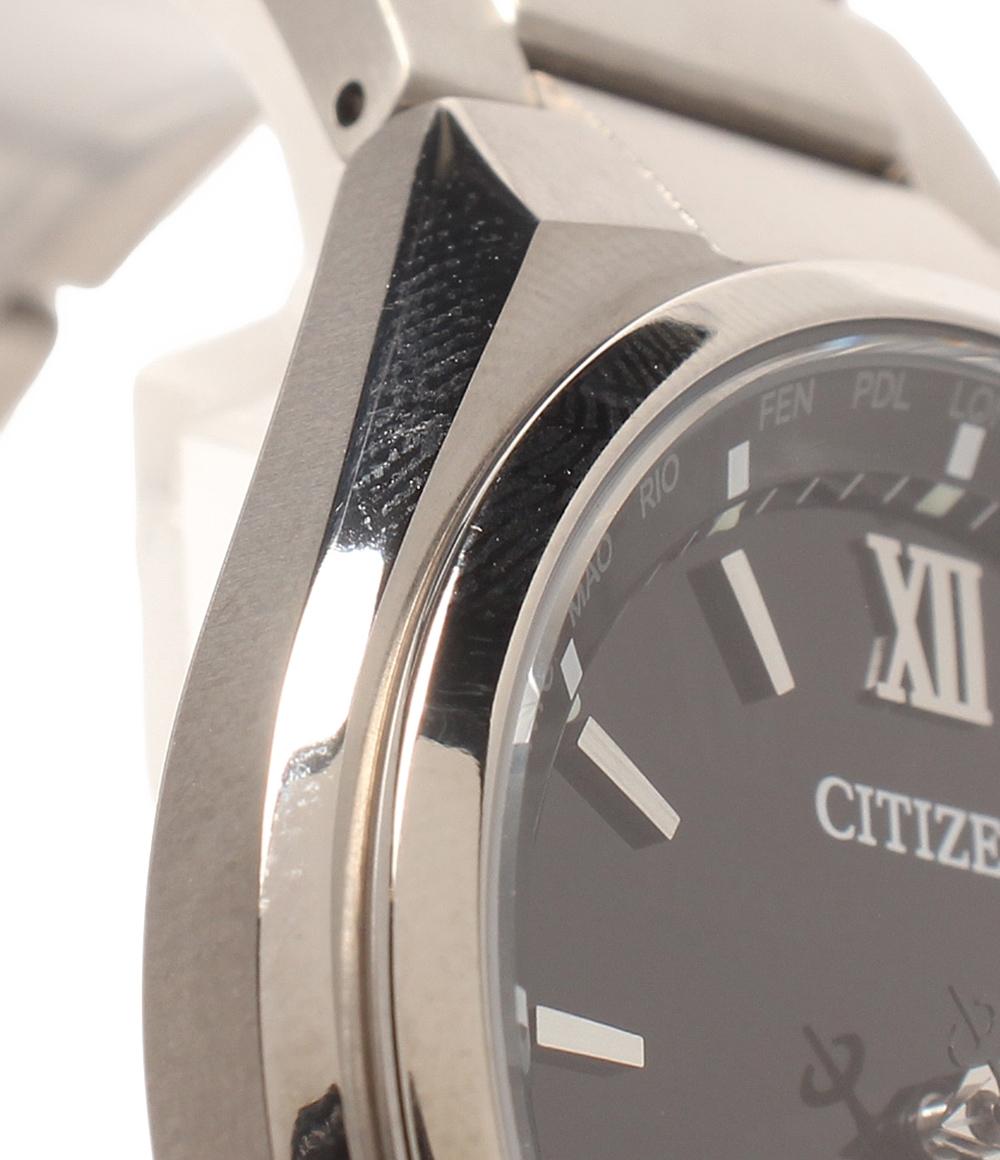 CITIZEN 腕時計 アテッサ ATTESA ソーラー ブラック H149-S125626