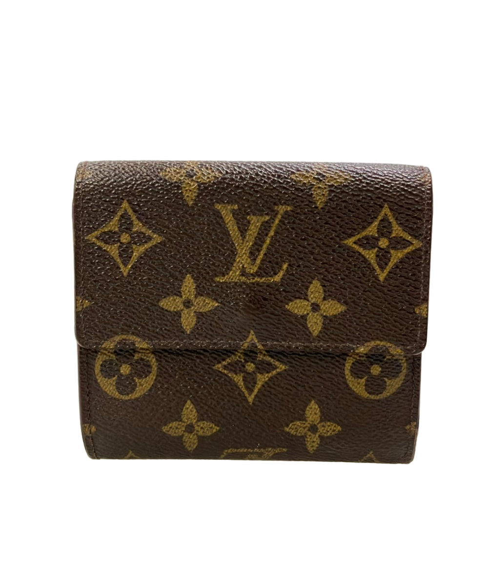 LOUIS VUITTON ダブルホック 二つ折り財布 ポルトモネ ビエ カルトクレディ モノグラム M61652 レディース ルイ・ヴィトン