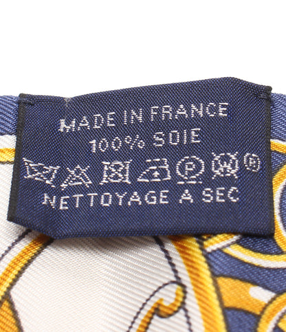 美品 HERMES スカーフ シルク100％ ツイリー リフト プロフィール レディース エルメス