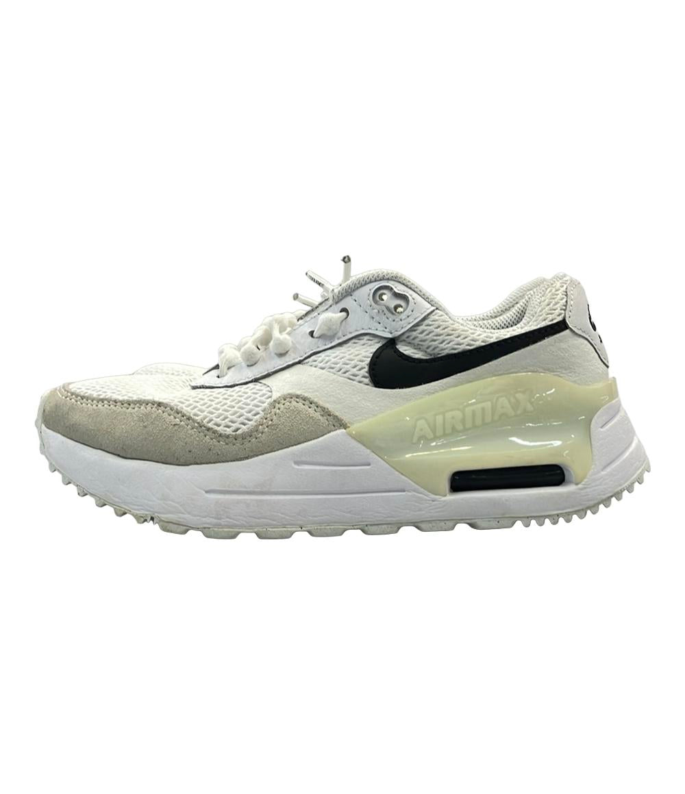 訳あり ナイキ ローカットスニーカー AIR MAX SYSTM DM9538-100 レディース SIZE 22.0 (XS) NIKE