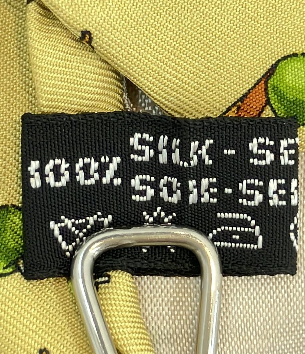 美品 サルヴァトーレフェラガモ ネクタイ シルク100% メンズ Salvatore Ferragamo