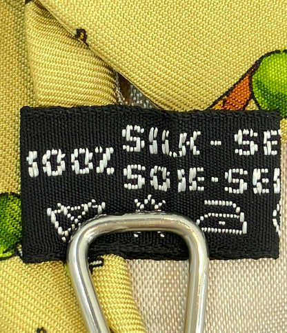 美品 サルヴァトーレフェラガモ ネクタイ シルク100% メンズ Salvatore Ferragamo