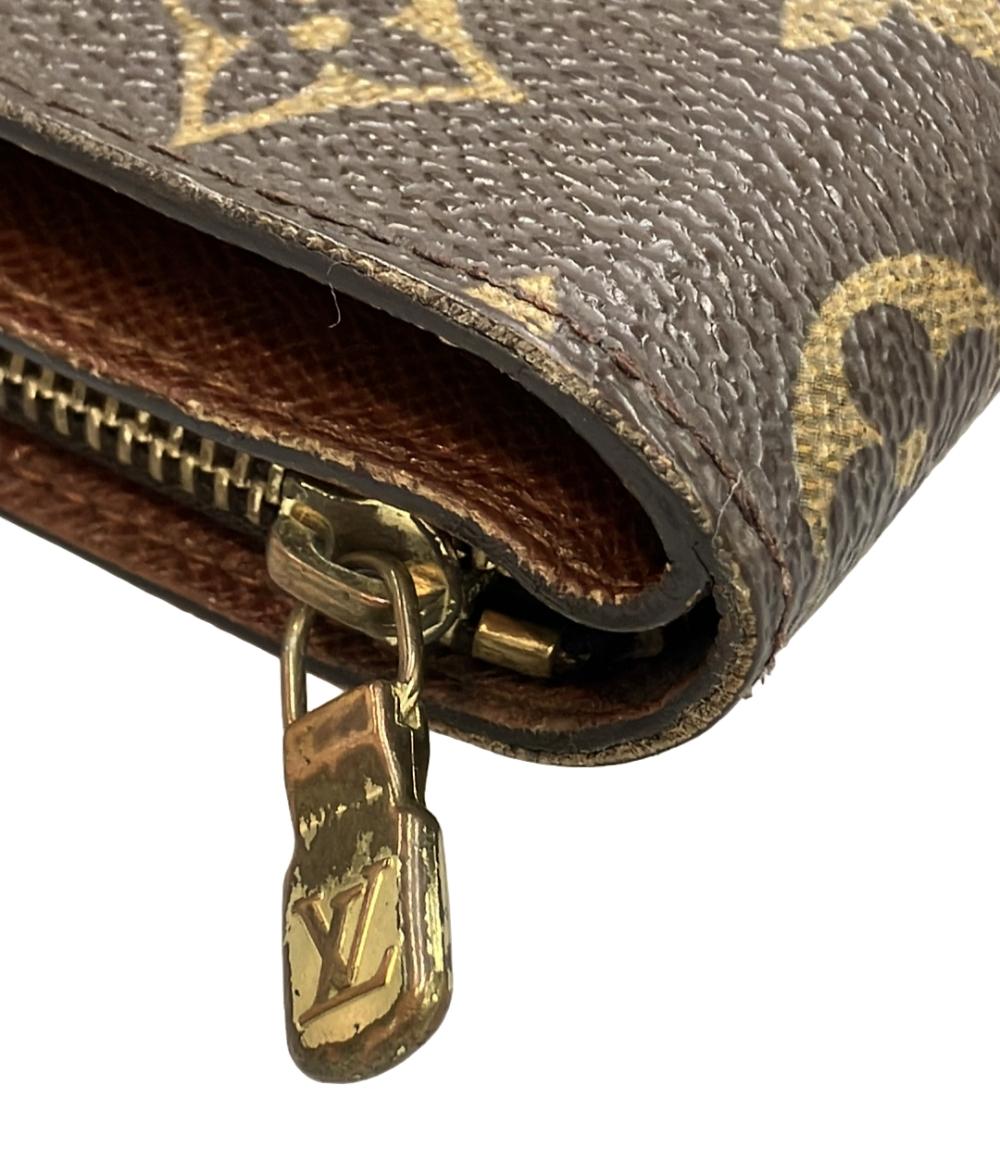 LOUIS VUITTON 二つ折り財布 コンパクト ジップ モノグラム M61667