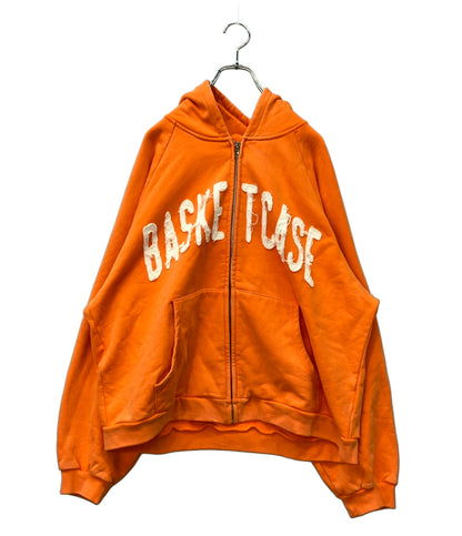 BASKETCASE パーカー スウェット ジップアップ 長袖 メンズ SIZE L (Ｌ) バスケットケース