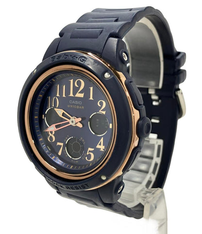 カシオ 腕時計 BABY-G クオーツ ネイビー BGA-150PG レディース CASIO