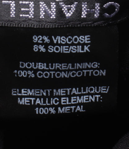 CHANEL ベレー帽 ベロア レディース SIZE S シャネル