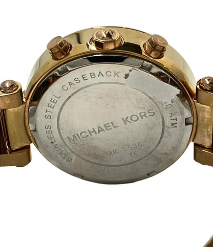 マイケルコース 腕時計 クオーツ ゴールド MK-5538 メンズ MICHAEL KORS