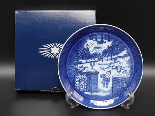 美品 ロイヤルコペンハーゲン イヤープレート 飾り皿 18cm 2003 Royal Copenhagen