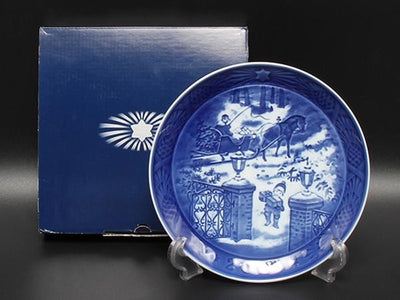美品 ロイヤルコペンハーゲン イヤープレート 飾り皿 18cm 2003 Royal Copenhagen