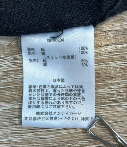 Sandwaterr 長袖Tシャツ RESEARCHED HALF ZIP SHIRT SW-S0204 メンズ SIZE 2 (M) サンドウォーター