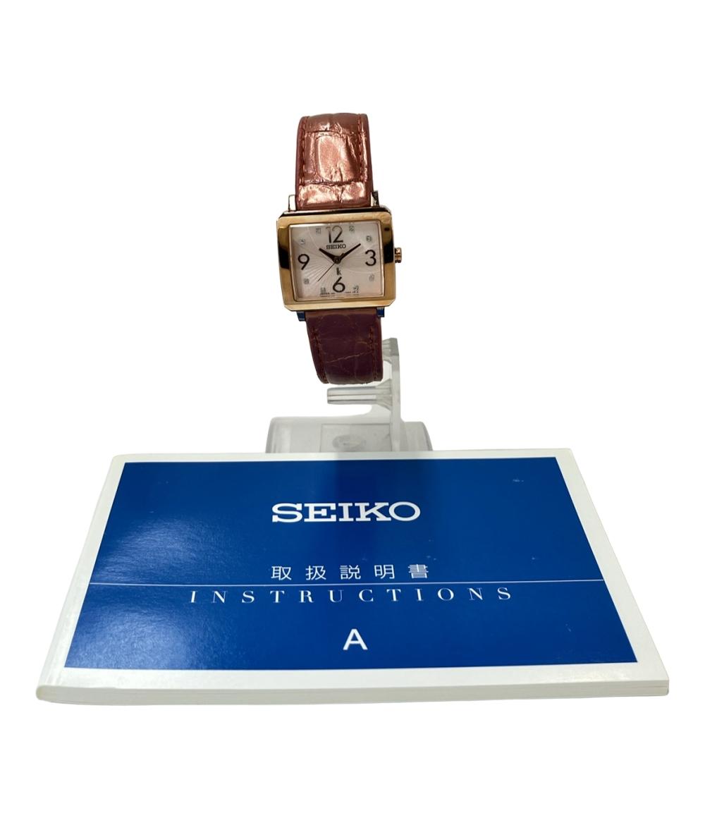 セイコー 腕時計 lk ルキア クオーツ ゴールド 1N01-0LZ0 レディース SEIKO